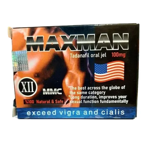 ژل میوه‌ای نعوظ‌آور و حجم‌دهنده مکس من MaxMan