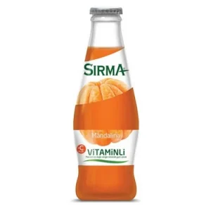 نوشیدنی گازدار سیرما Sirma با طعم نارنگی بسته 6 عددی