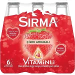 نوشیدنی گازدار سیرما Sirma با طعم توت فرنگی