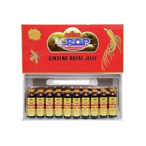 ژل رویال و جینسینگ آمپول خوراکی اورجینال کراپ بسته 30 عددی | Crop 10ML